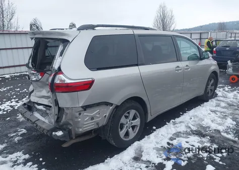 2015 Toyota Sienna Le 8 Passenger from USA, damaged, VIN 5TDKK3DC1FS570202